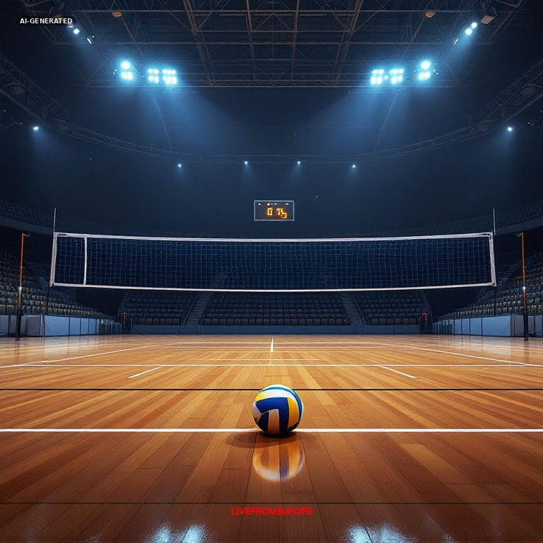European volleyball championship opens with Serbia beating Estonia, Czech Republic defeating Greece in Italy