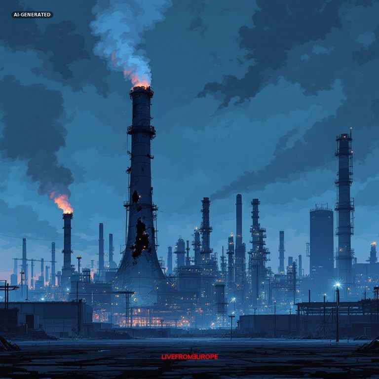 Ukraine drone strikes halt Moscow refinery processing, damage key distillation units