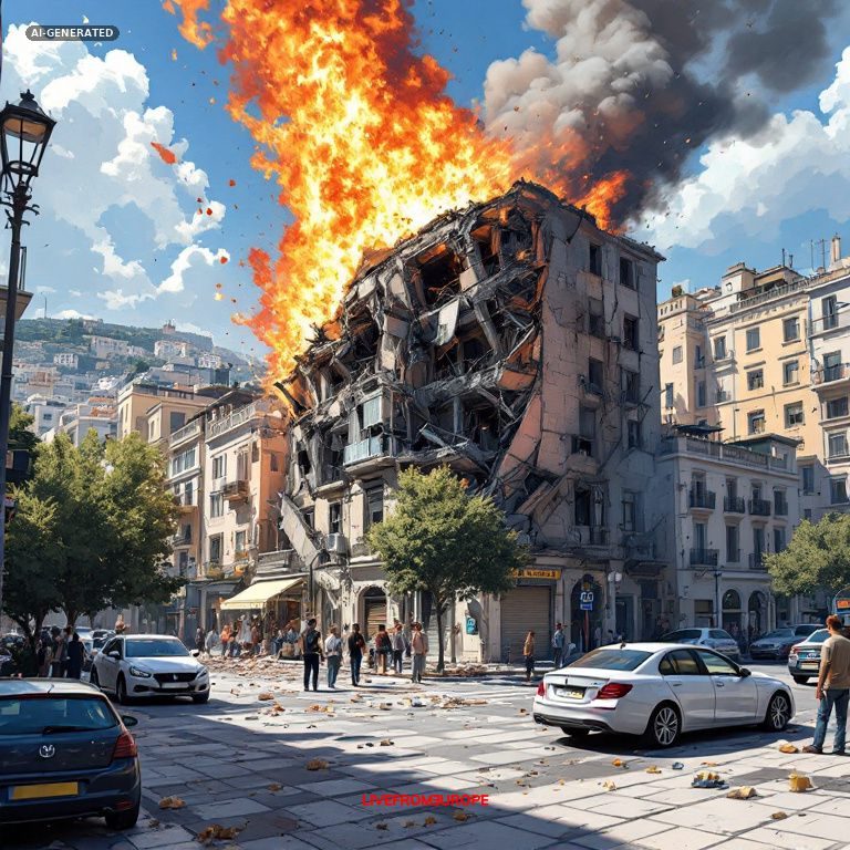 Six dead as gas leak explosion destroys Athens building, kills tourists