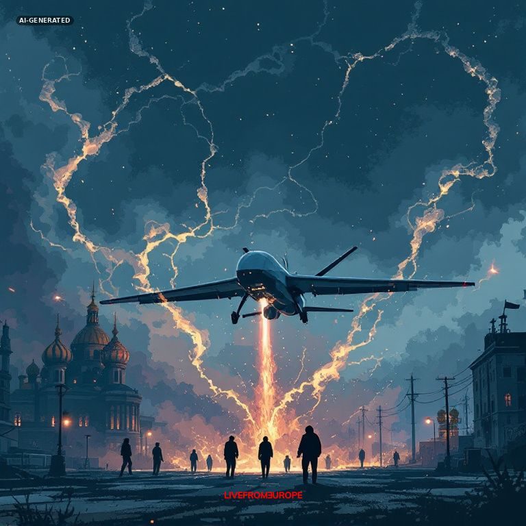 Russia launches overnight drone attack on Ukraine, hitting Kyiv and other regions with 170 drones