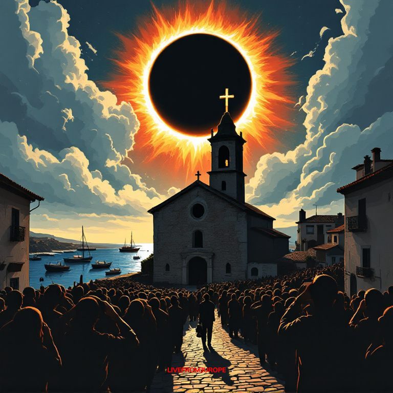 Total solar eclipse to cross Spain for first time in over a century on August 12