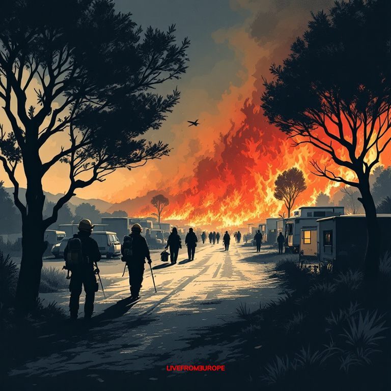 Wildfires force evacuations of nearly 3,000 people in southern France