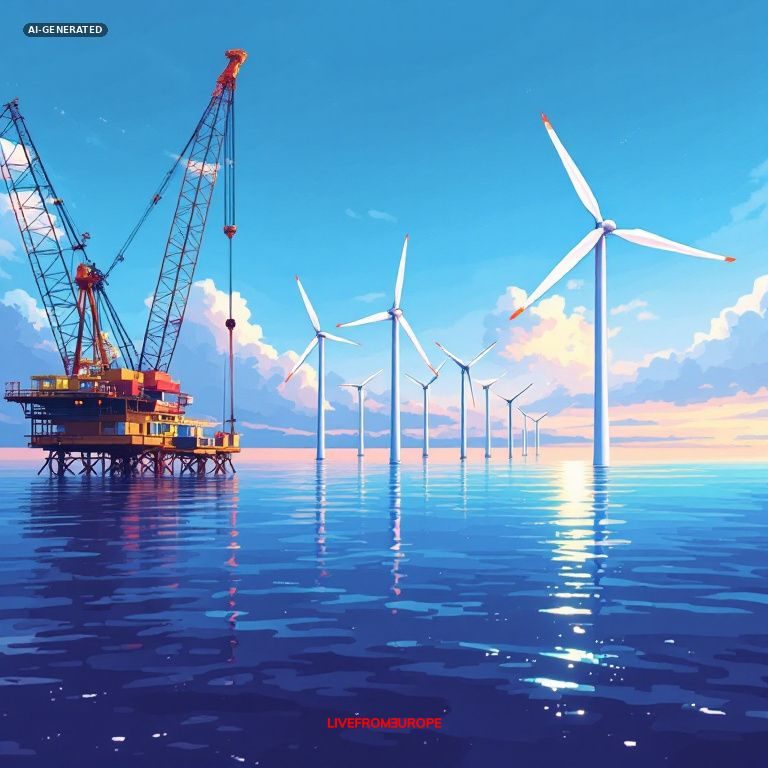 Europe accelerates offshore wind projects as Baltic Power installs all turbines in Baltic Sea