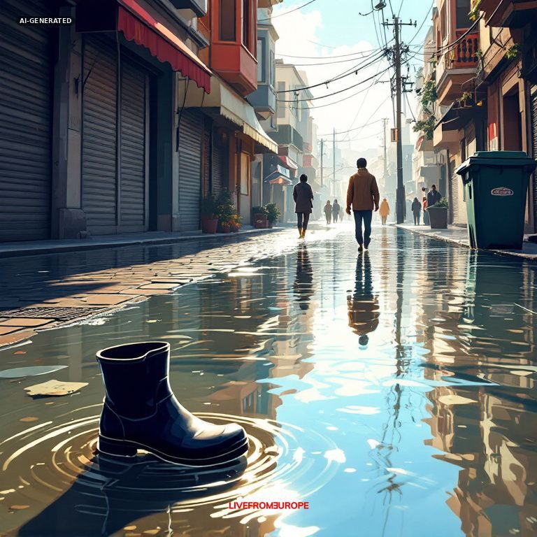 Teenager electrocuted in Istanbul floods as torrential rain submerges streets and strands thousands