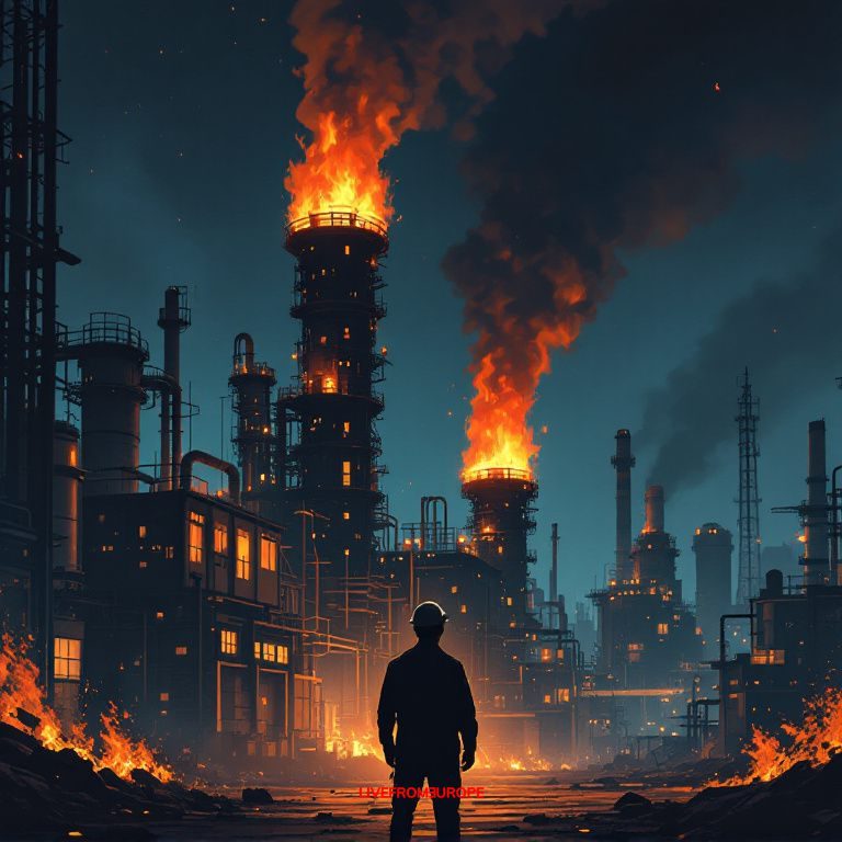 Ukrainian drones strike Russias largest petrochemical plant deep in Tyumen Oblast