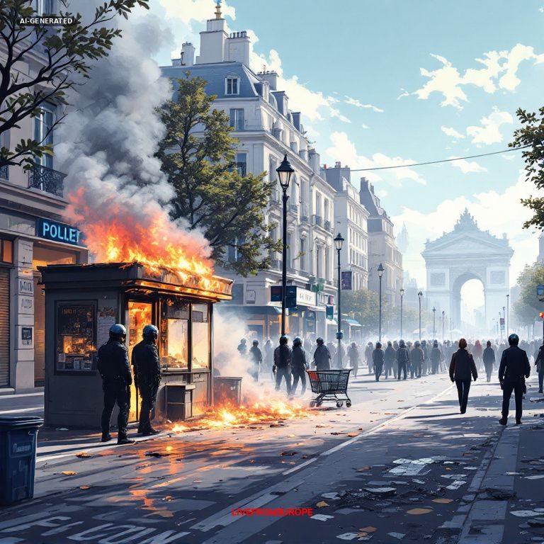 Protests sweep Europe over cost-of-living crisis: clashes in France, Portugal, Belgium and Italy
