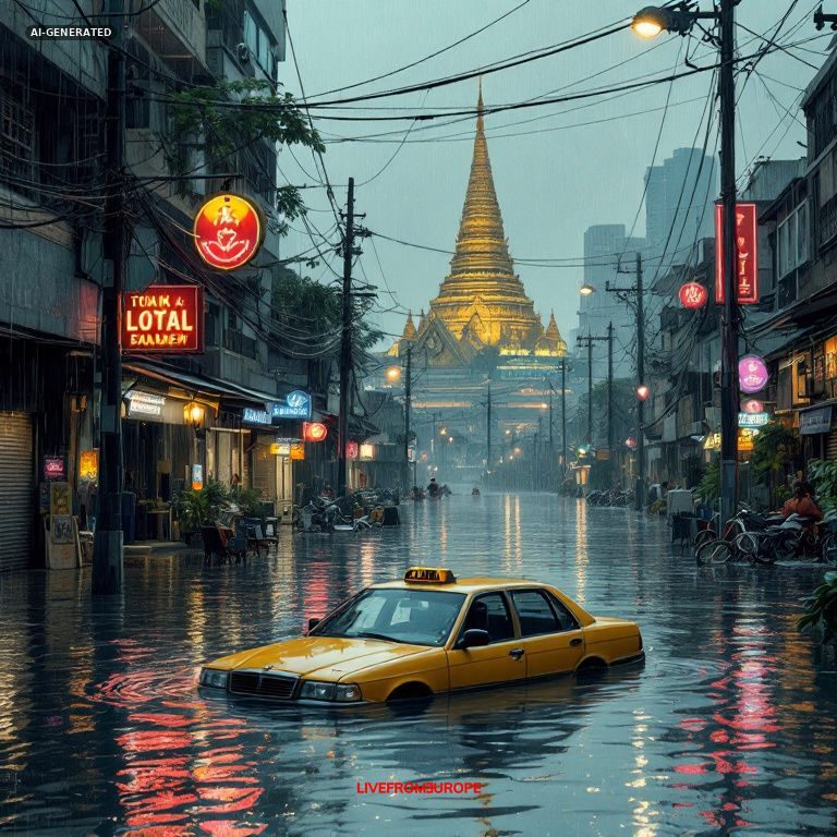 Bangkok declares citywide disaster as heavy rain floods all 50 districts
