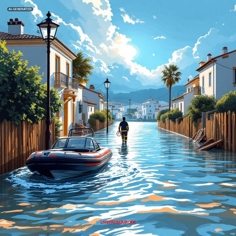 Storm Austen batters Europe with floods and power cuts