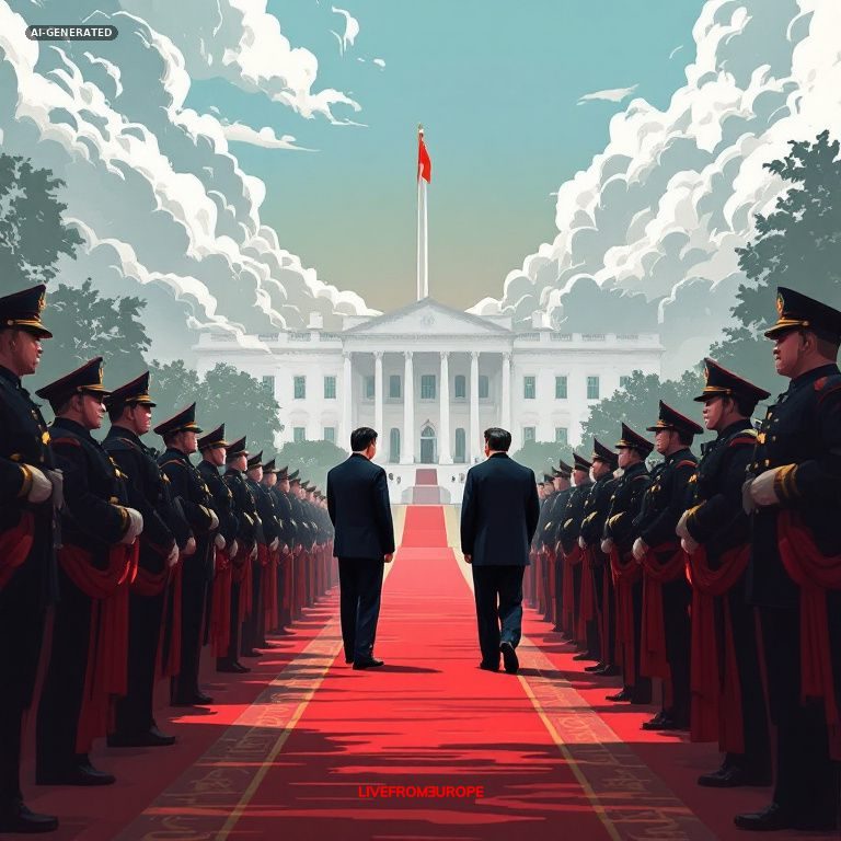 Trump and Xi end Washington state visit with AI accord and trade truce extension