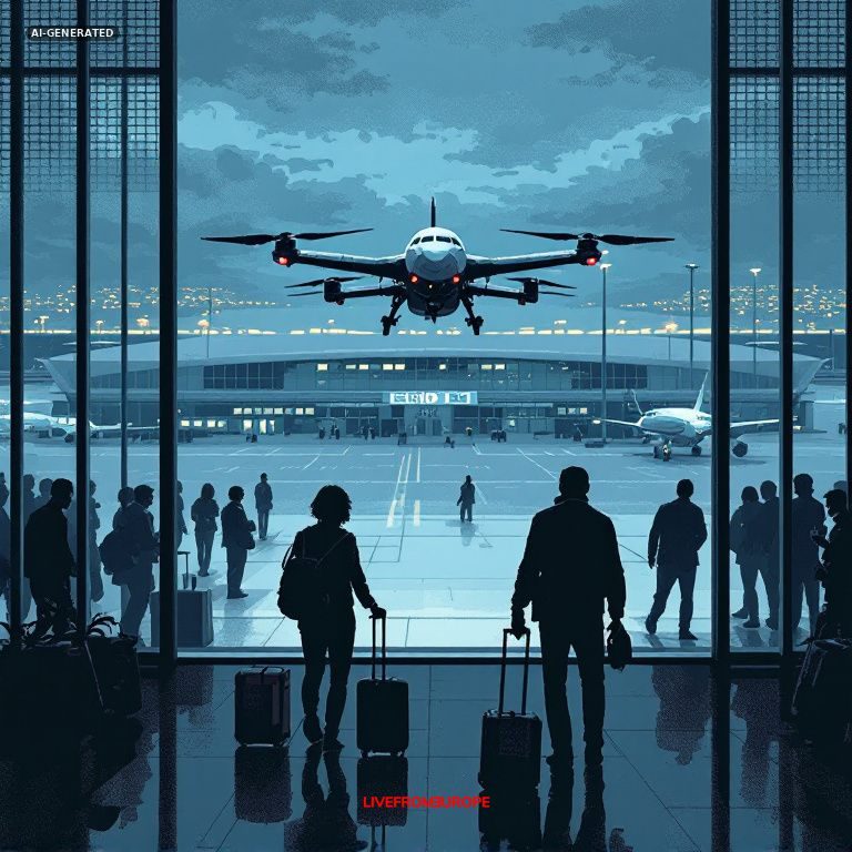 Luxembourg Airport suspends flights after unauthorized drones detected in airspace